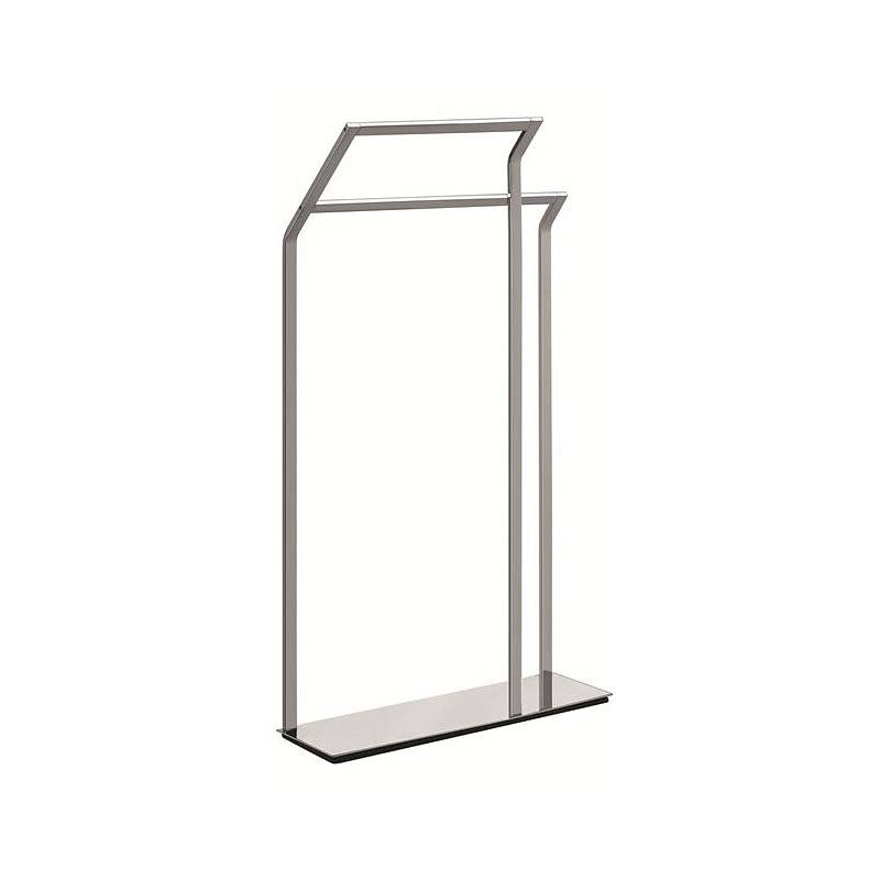 Polished Nickel Free Standing Towel Stand R961