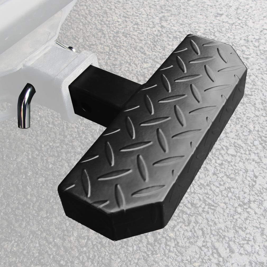 Universal Hitch Step Anti Slip Rust Black Fits 2 Inch Receivers C9795