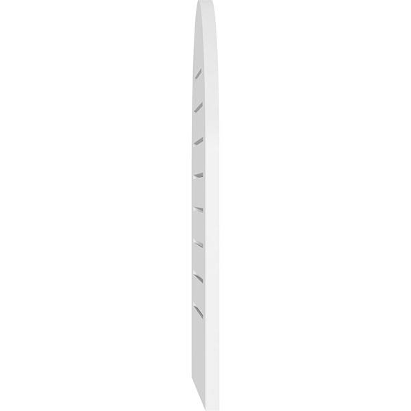 Round Top Surface Mount PVC Gable Vent X5442