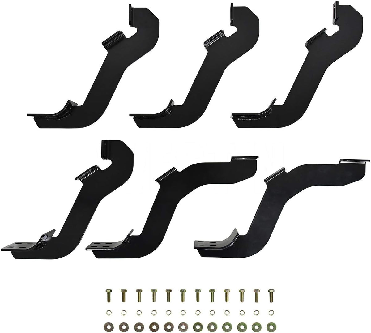 Black Oval Nerf Step Bar Mount Kit N975647