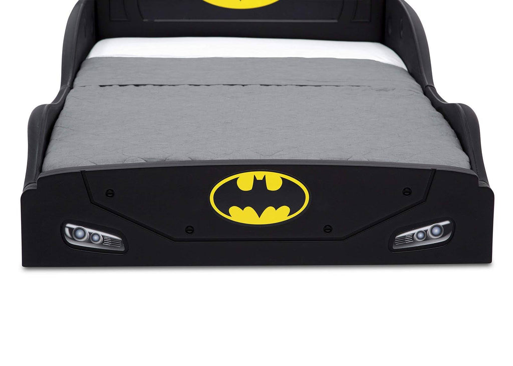 Batman Batmobile Car Sleep and Play Toddler Bed with Attached Guardrails O2740