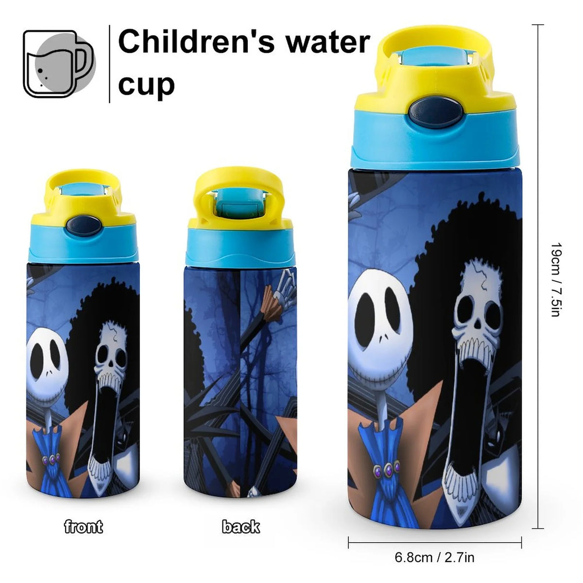 Insulated Stainless Steel Water Bottle with Straw U5756