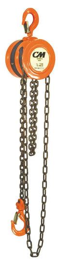 1-Ton Hand Chain Hoist, 30& Lift, Hook L285