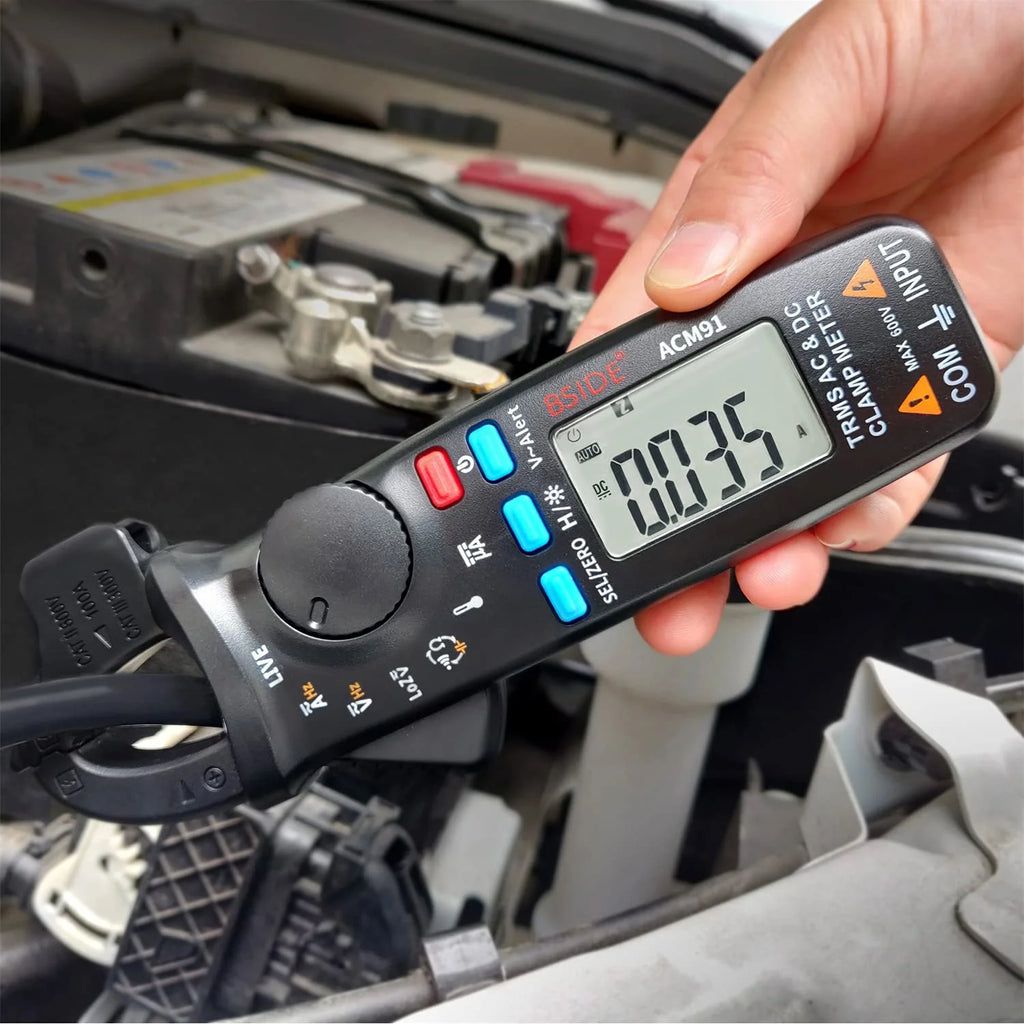 Clamp Meter Digital Multimeter Capacitance Temperature Ohm Voltage Tester N434