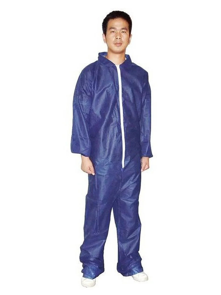 Blue Polypropylene Coveralls 4XL PK25 S415259