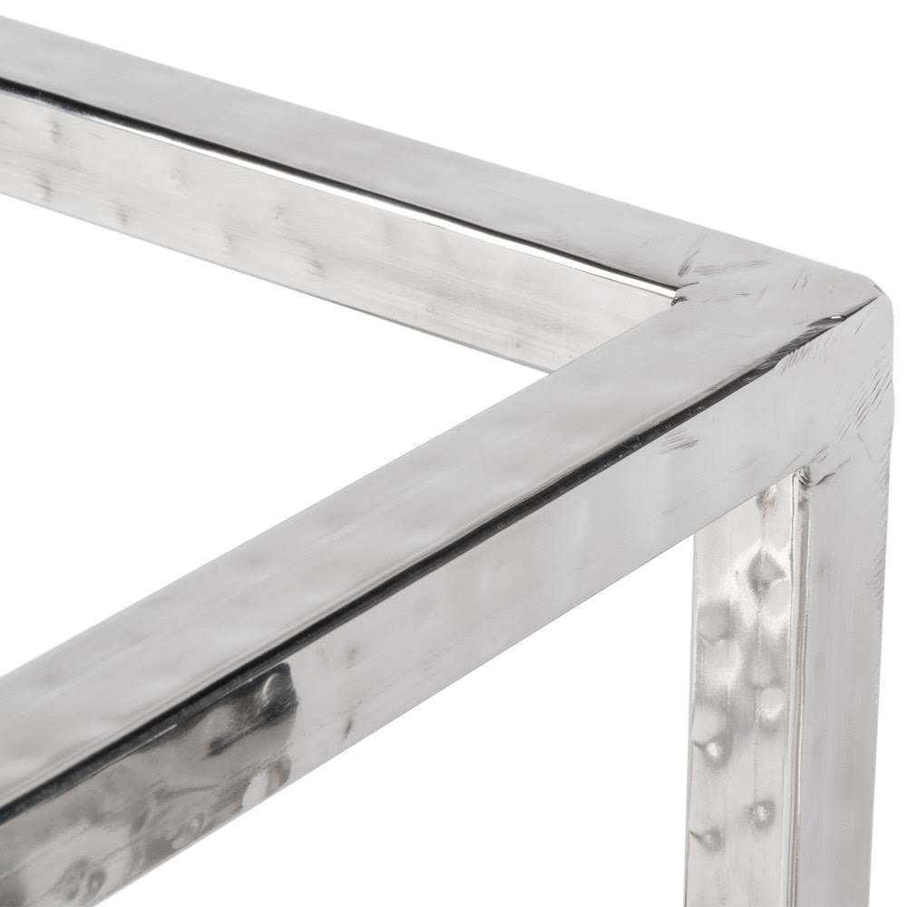 Hammered Stainless Steel Frame Riser Set Y629692