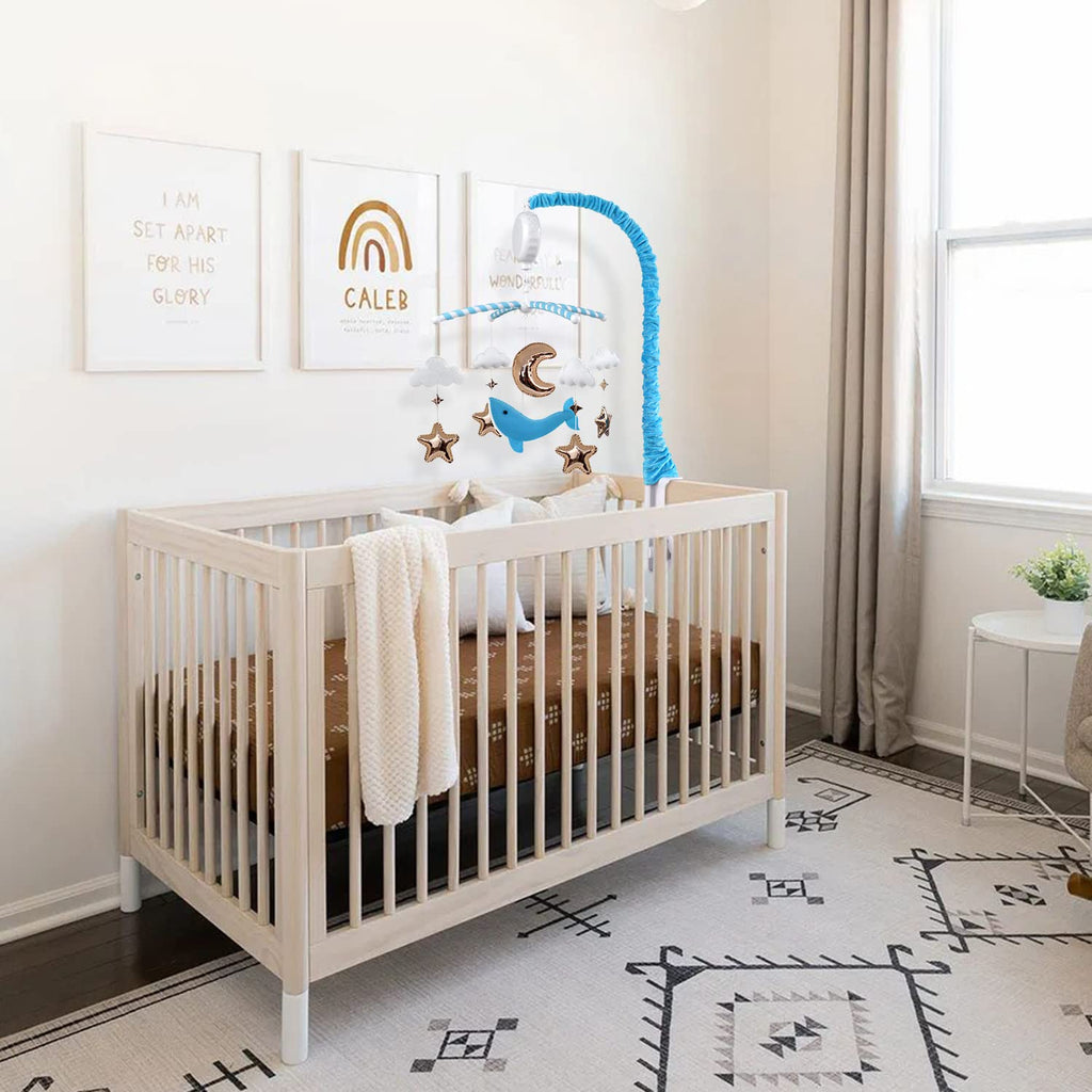 Ocean Whale Musical Crib Mobile with 15 Lullabies S86768