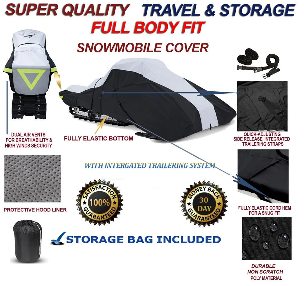 600 Denier Full Fit Snowmobile Travel and Storage Cover R94342