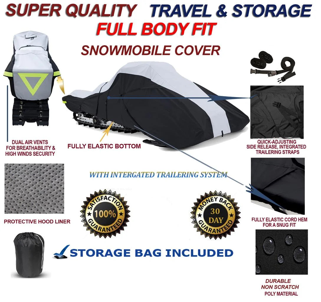 600 Denier Full Fit Snowmobile Travel and Storage Cover R94342