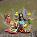 6pcs Fairy Figures Cake Topper Toy F116692