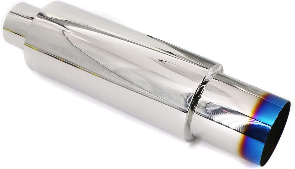Blue Burnt Stainless Steel Exhaust Tip 18.5" Length Pack of 2 X91958
