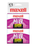 2 Pc XR-Metal Hi8 8mm Camcorder Videotape P92323