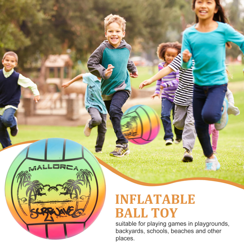Inflatable Rainbow Balls Outdoor Game Ball U631960