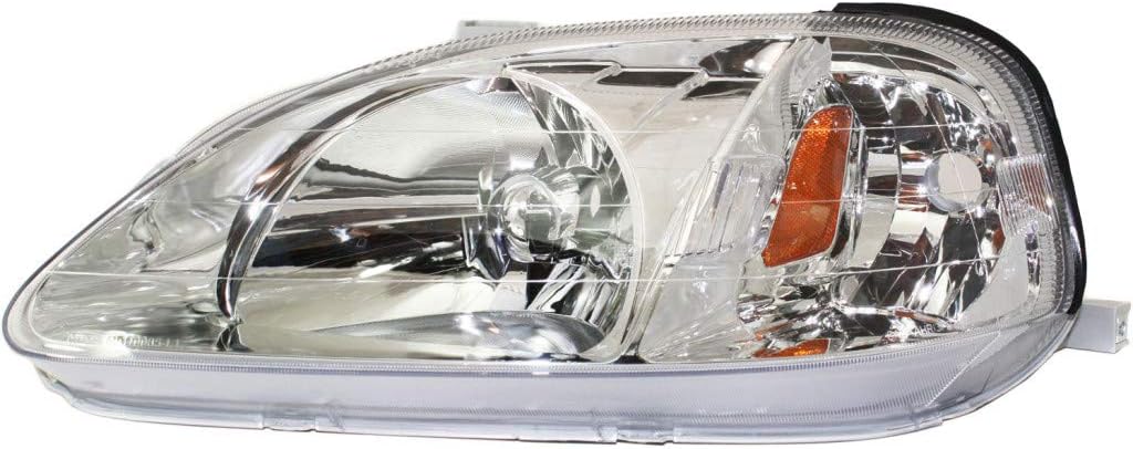 Headlight Assembly Unit Pair for Honda Civic 1999 2000 K984