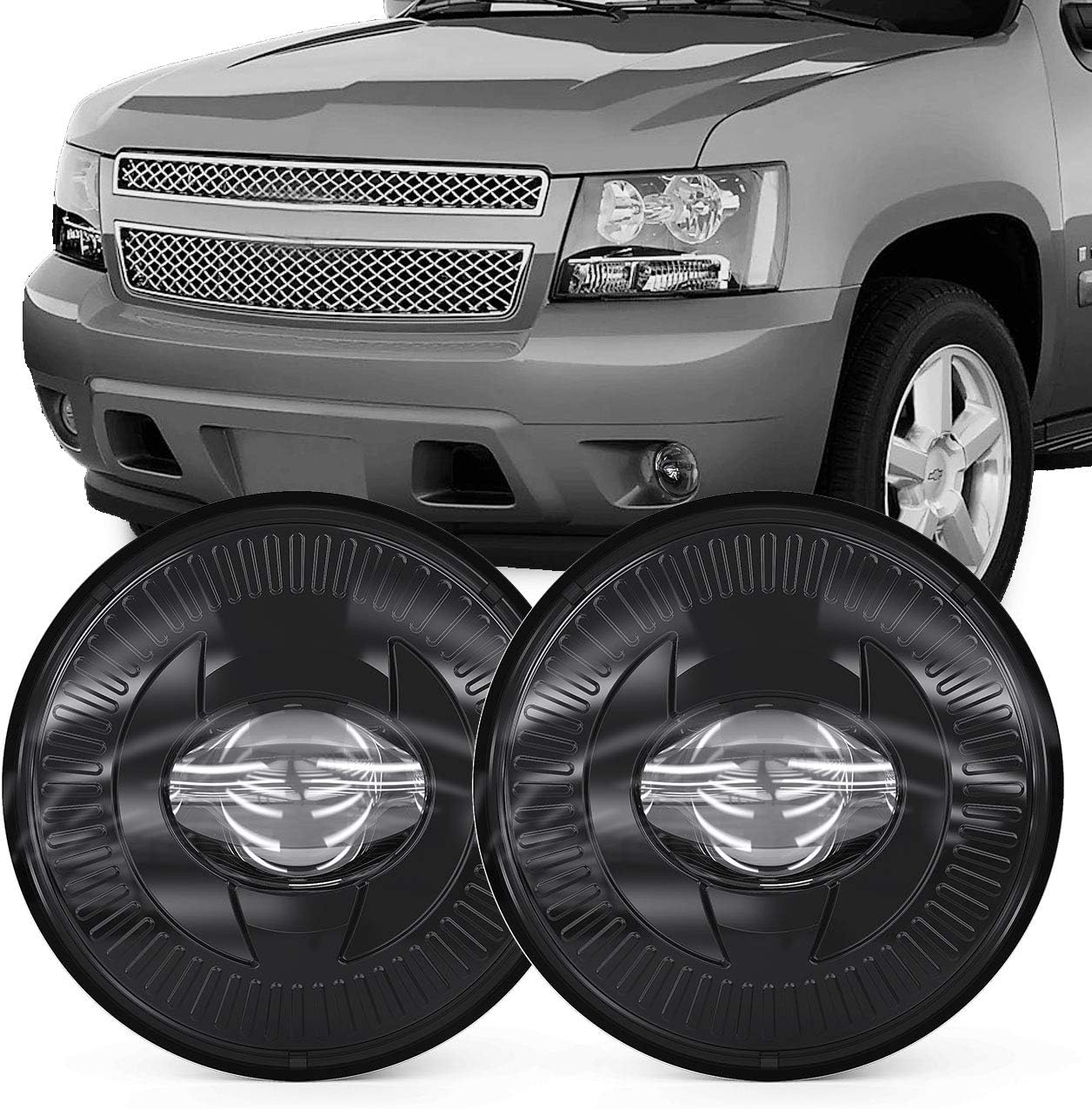 Led Fog Lights 5202 Black Pack of 2 I2256