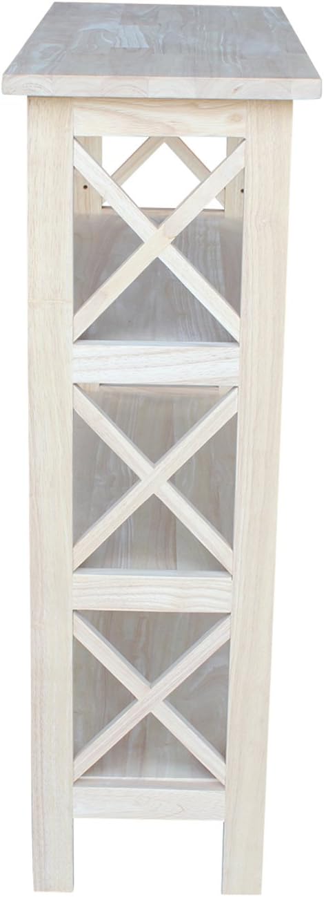3-Tier X-Sided Bookcase R137