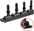 Ignition Coil Pack Compatible with 2011-2020 Chevy Cruze Sonic Trax Buick Encore Cadillac ELR L4 1.4L Replacement Pack of 2 Q31804